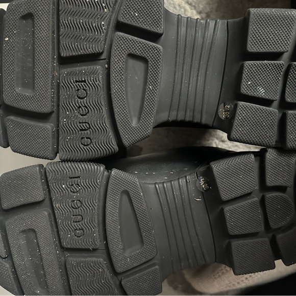 Gucci Black Leather Ankle Boots - Picture 4 of 14